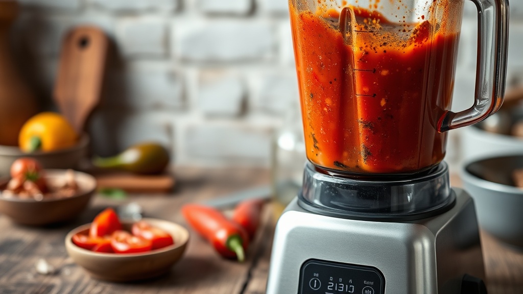 Preparar la base de chile y jitomate