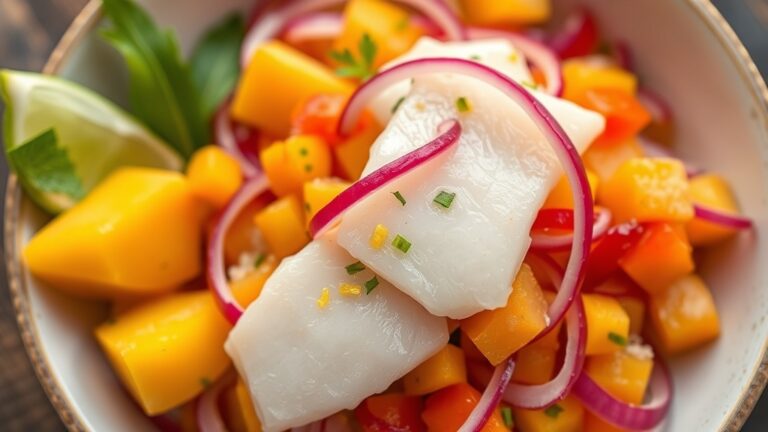 Ceviche Peruano Clásico Sin Gluten — receta sin gluten