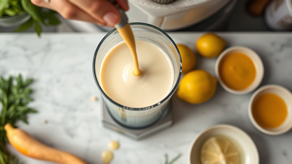 Preparar la leche de tigre