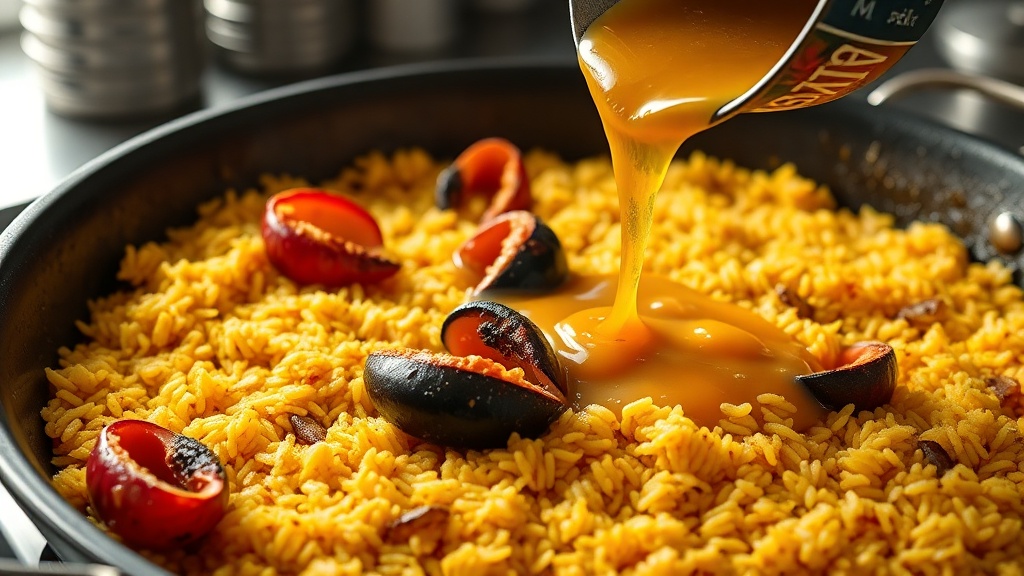 Arroz y caldo