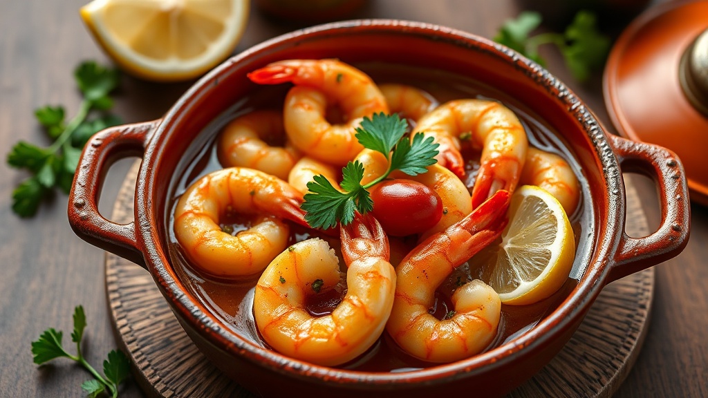 Camarones al Ajillo Sin Gluten — receta sin gluten