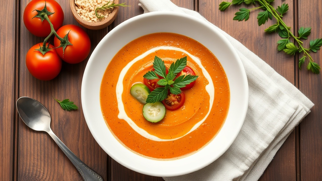 Gazpacho Andaluz Sin Gluten