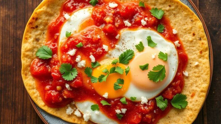 Huevos Rancheros Sin Gluten — receta sin gluten