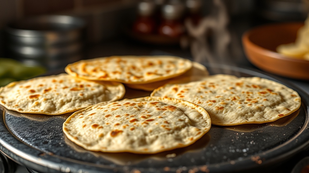 Tostar las tortillas