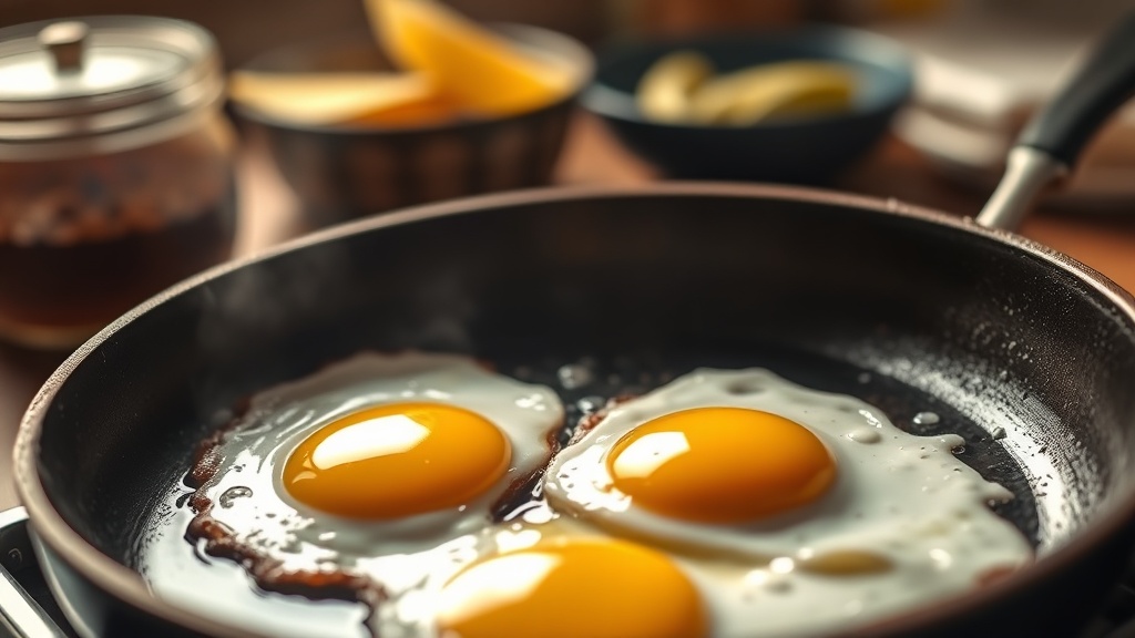 Cocinar los huevos